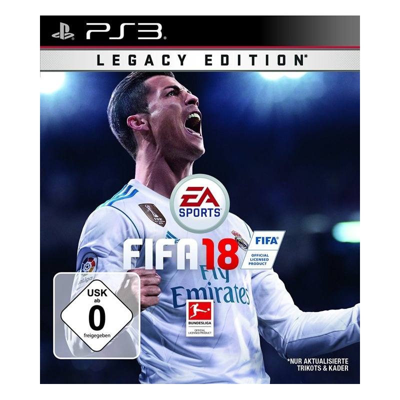 کاور بازی FIFA 18 برای PS3
