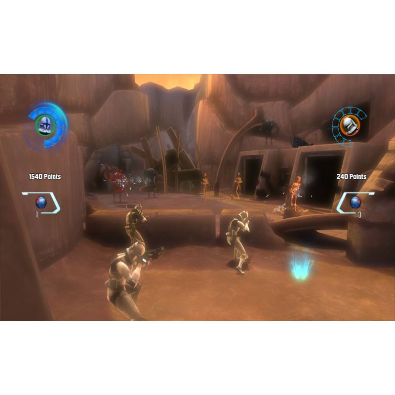 اسکرین شات و تصویر گیم پلی بازی Star Wars The Clone Wars Republic Heroes نسخه ایکس باکس 360 (Xbox 360) تصویر شماره 4