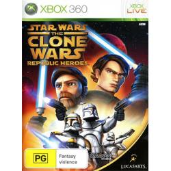 کاور بازی Star Wars The Clone Wars Republic Heroes بازی Xbox 360