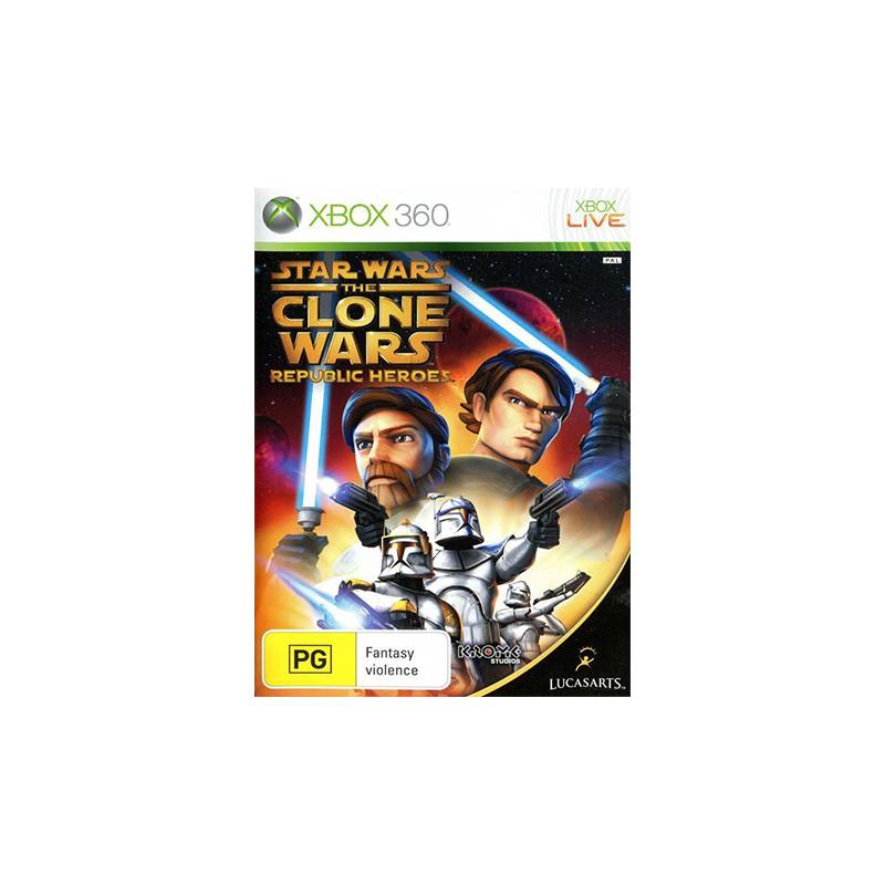 کاور بازی Star Wars The Clone Wars Republic Heroes بازی Xbox 360