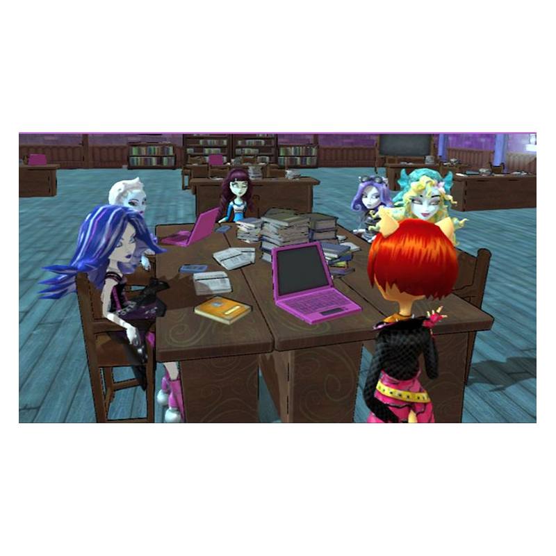 اسکرین شات و تصویر گیم پلی بازی Monster High New Ghoul in School نسخه ایکس باکس 360 (Xbox 360) تصویر شماره 1