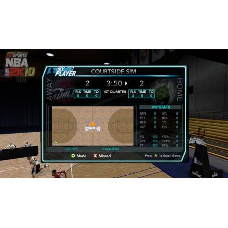 اسکرین شات و تصویر گیم پلی بازی NBA 2K10 نسخه PS3 تصویر 2 اسکرین شات و تصویر گیم پلی بازی NBA 2K10 نسخه PS3 تصویر 2