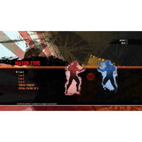 اسکرین شات و تصویر گیم پلی بازی Lucha Libre AAA Heroes of the Ring نسخه ایکس باکس 360 (Xbox 360) تصویر شماره 1