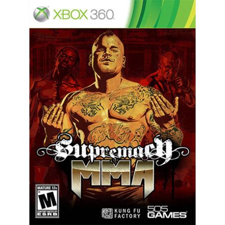 کاور بازی Supremacy MMA بازی Xbox 360 کاور بازی Supremacy MMA بازی Xbox 360