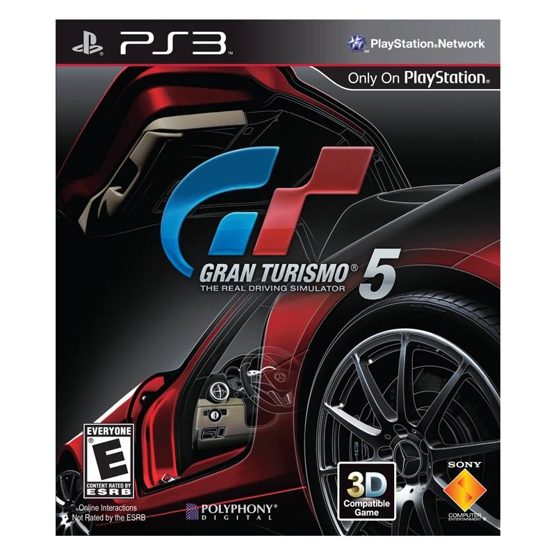 کاور بازی Gran Turismo 5 برای PS3