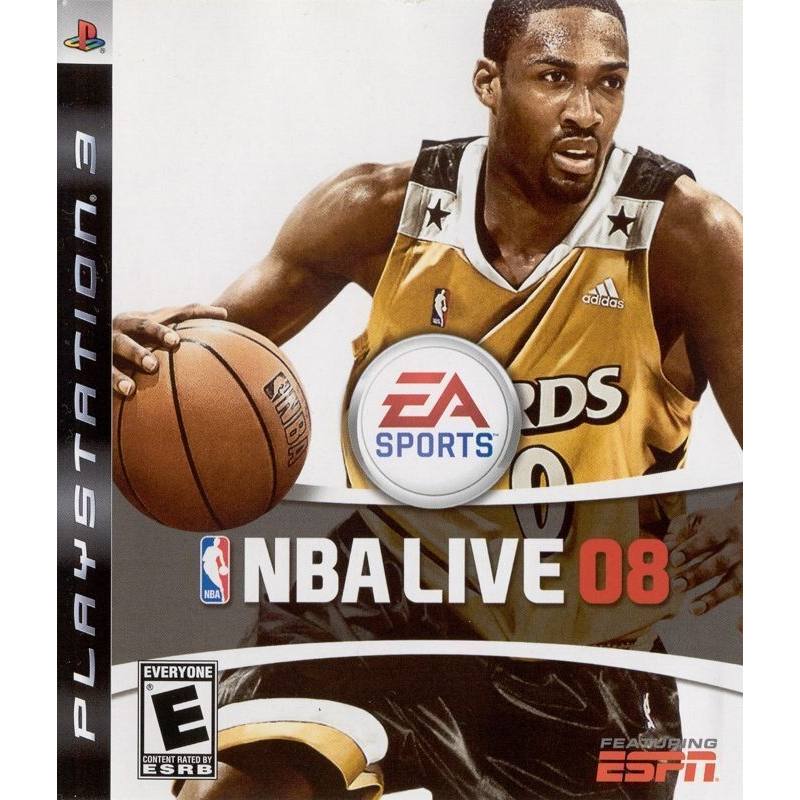 کاور بازی NBA Live 08 برای PS3