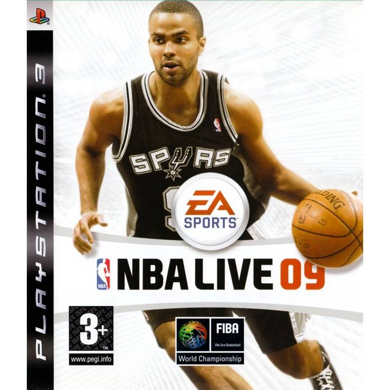 کاور بازی NBA Live 09 برای PS3
