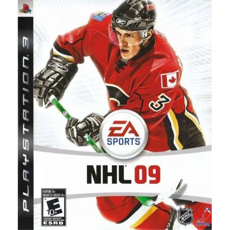 کاور بازی NHL 09 برای PS3 کاور بازی NHL 09 برای PS3