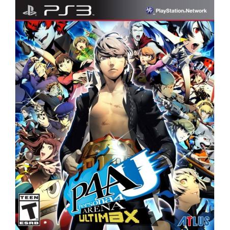 کاور بازی Persona 4 Arena Ultimax برای PS3 کاور بازی Persona 4 Arena Ultimax برای PS3