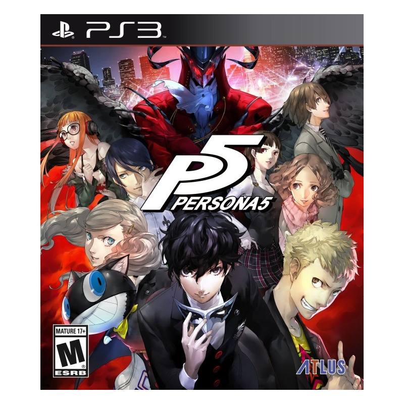 کاور بازی Persona 5 برای PS3