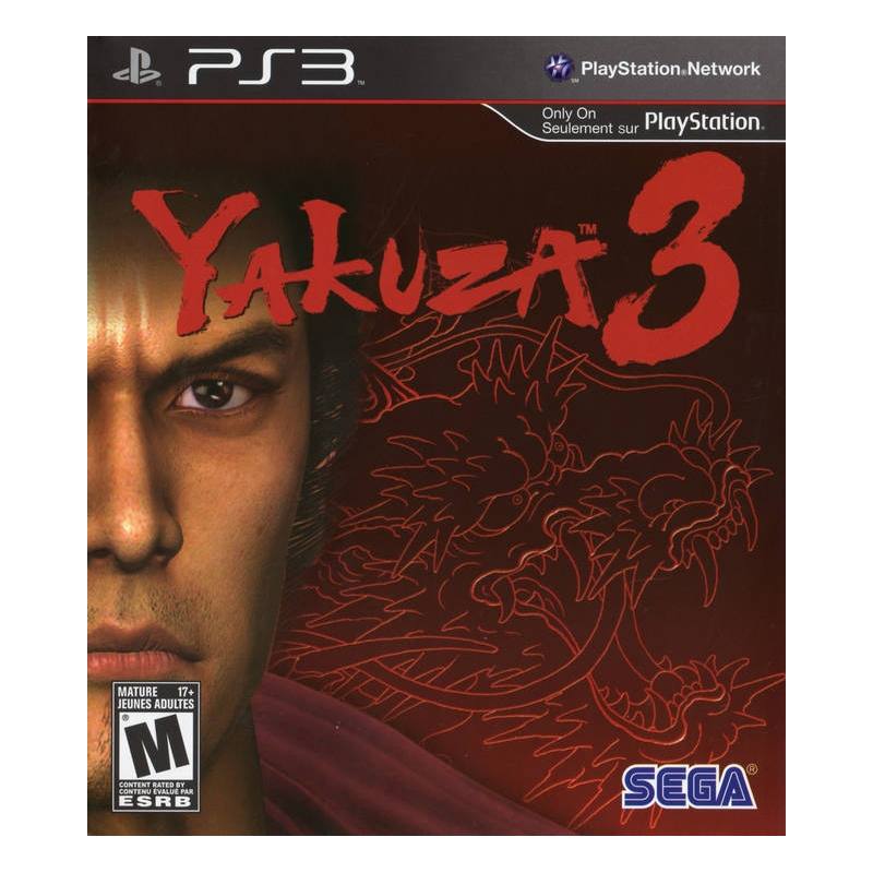کاور بازی Yakuza 3 برای PS3