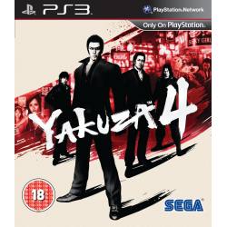 کاور بازی Yakuza 4 برای PS3