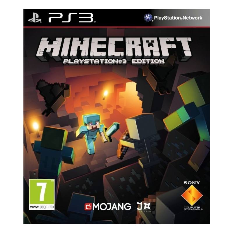 کاور بازی Minecraft: PlayStation 3 Edition برای PS3