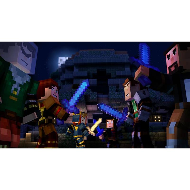 اسکرین شات و تصویر گیم پلی بازی Minecraft: Story Mode - A Telltale Games Series نسخه PS3 تصویر 2