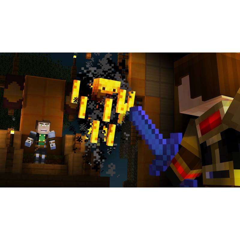 اسکرین شات و تصویر گیم پلی بازی Minecraft: Story Mode - A Telltale Games Series نسخه PS3 تصویر 3