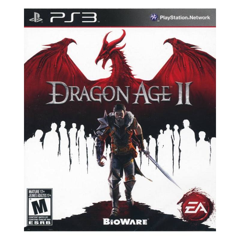 کاور بازی Dragon Age II برای PS3
