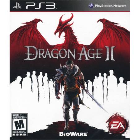 کاور بازی Dragon Age II برای PS3