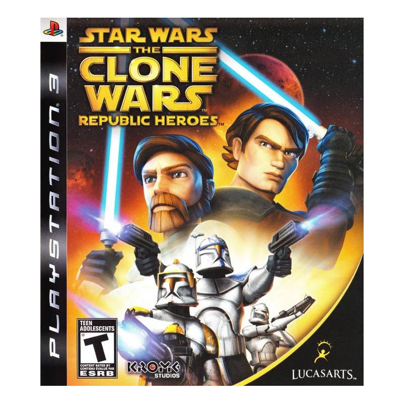 کاور بازی Star Wars - The Clone Wars - Republic Heroes برای PS3