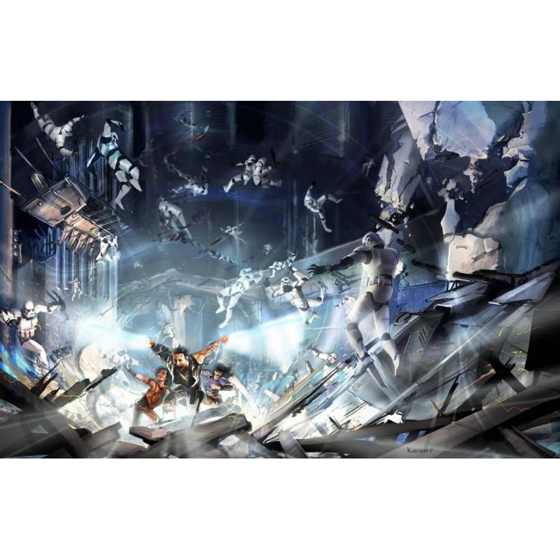 اسکرین شات و تصویر گیم پلی بازی Star Wars - The Force Unleashed نسخه PS3 تصویر 1