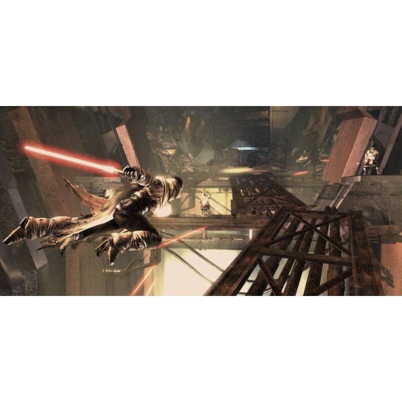 اسکرین شات و تصویر گیم پلی بازی Star Wars - The Force Unleashed نسخه PS3 تصویر 5