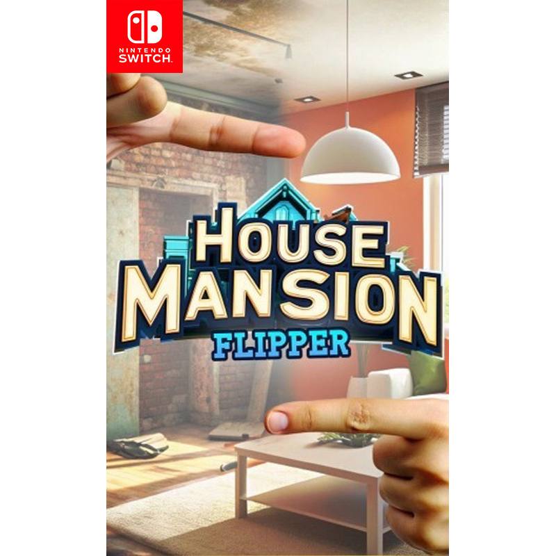 کاور بازی House Mansion Flipper برای نینتندو سوییچ