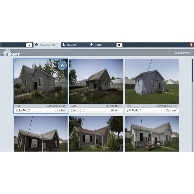 اسکرین شات (تصویر گیم پلی) بازی House Mansion Flipper نسخه نینتندو سوییچ (Nintendo Switch) تصویر 3