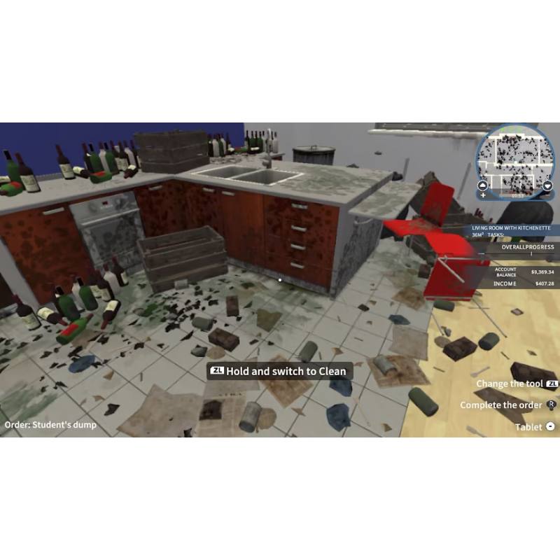 اسکرین شات (تصویر گیم پلی) بازی House Mansion Flipper نسخه نینتندو سوییچ (Nintendo Switch) تصویر 4