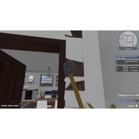 اسکرین شات (تصویر گیم پلی) بازی House Mansion Flipper نسخه نینتندو سوییچ (Nintendo Switch) تصویر 6 اسکرین شات (تصویر گیم پلی) بازی House Mansion Flipper نسخه نینتندو سوییچ (Nintendo Switch) تصویر 6