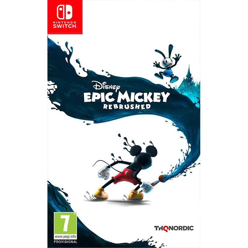 کاور بازی Disney Epic Mickey Rebrushed برای نینتندو سوییچ