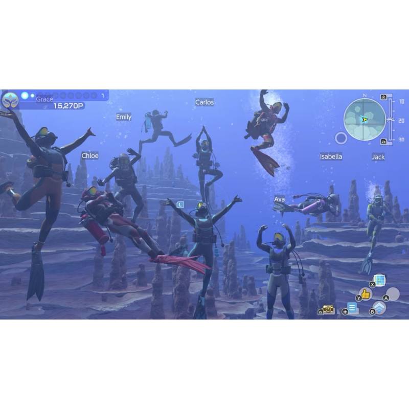 اسکرین شات (تصویر گیم پلی) بازی Endless Ocean Luminous نسخه نینتندو سوییچ (Nintendo Switch) تصویر 1