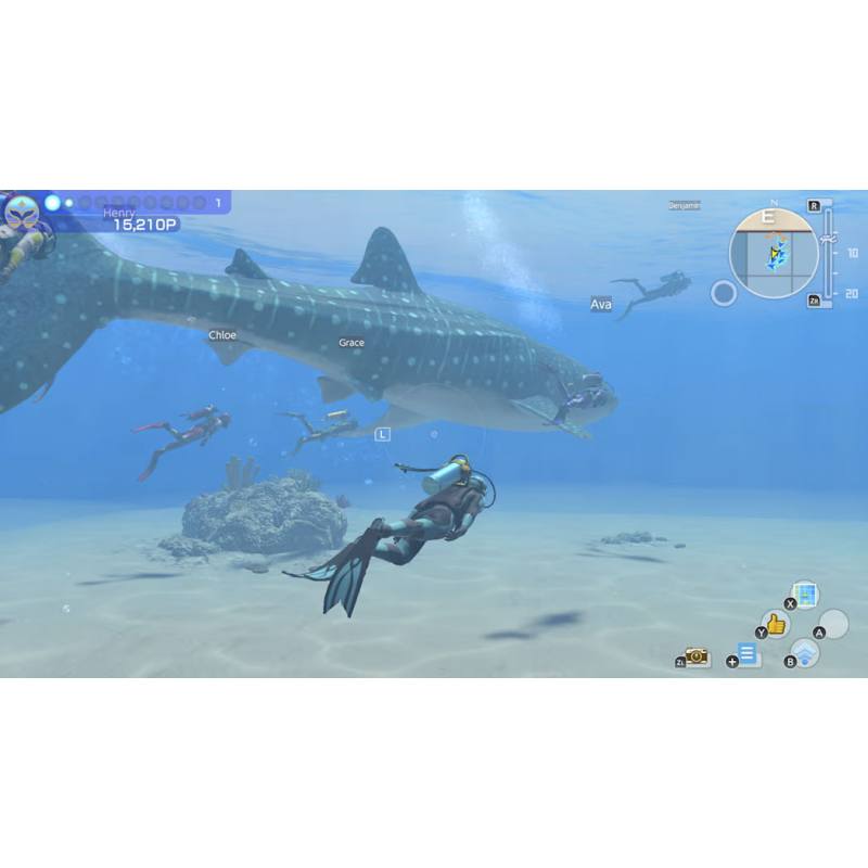 اسکرین شات (تصویر گیم پلی) بازی Endless Ocean Luminous نسخه نینتندو سوییچ (Nintendo Switch) تصویر 5