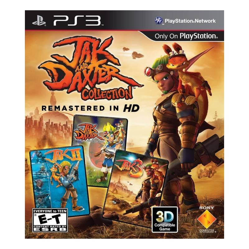 کاور بازی Jak and Daxter Trilogy برای PS3
