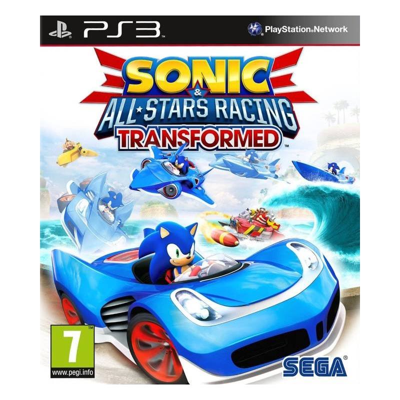 کاور بازی Sonic & All-Stars Racing Transformed برای PS3