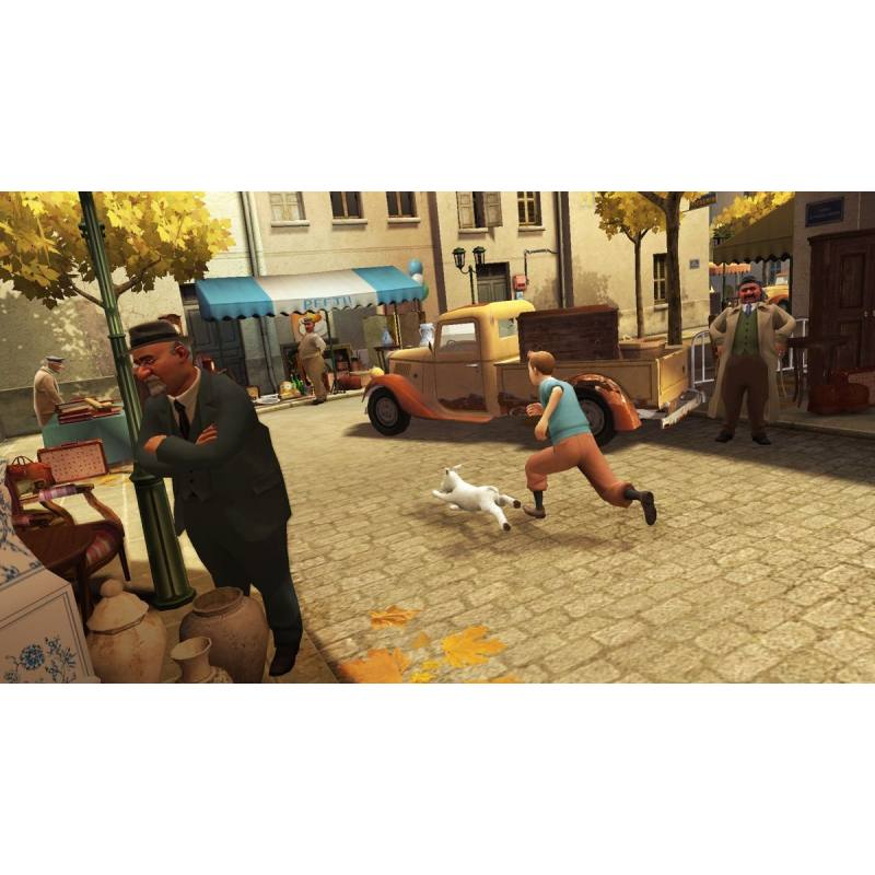 اسکرین شات و تصویر گیم پلی بازی The Adventures of Tintin: The Game نسخه PS3 تصویر 1
