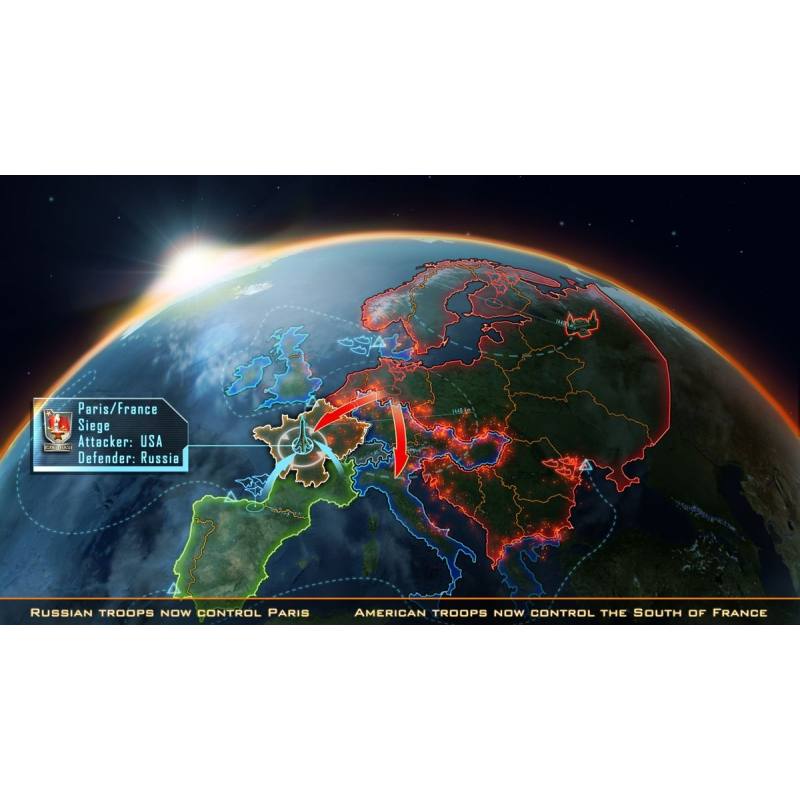 اسکرین شات و تصویر گیم پلی بازی Tom Clancy's EndWar نسخه PS3 تصویر 4