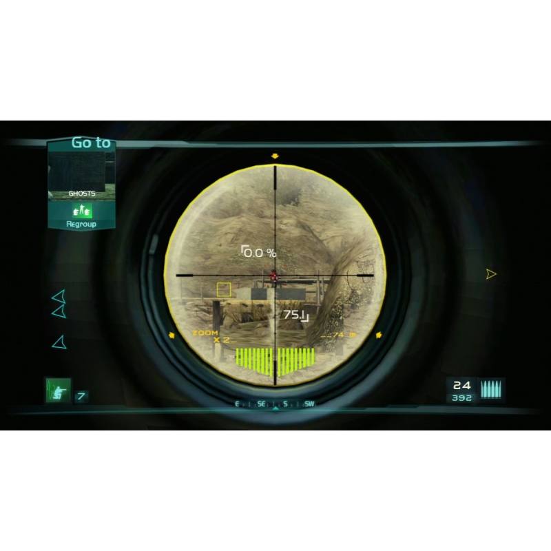 اسکرین شات و تصویر گیم پلی بازی Tom Clancy's Ghost Recon: Advanced Warfighter 2 نسخه PS3 تصویر 1