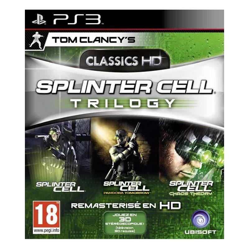 کاور بازی Tom Clancy's Splinter Cell Trilogy برای PS3