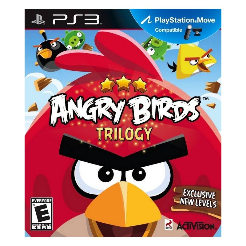 کاور بازی Angry Birds Trilogy برای PS3