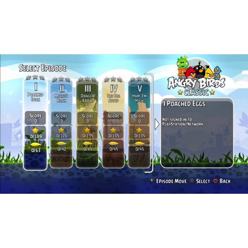 اسکرین شات و تصویر گیم پلی بازی Angry Birds Trilogy نسخه PS3 تصویر 2