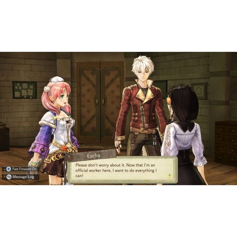 اسکرین شات و تصویر گیم پلی بازی Atelier Escha & Logy: Alchemists of the Dusk Sky نسخه PS3 تصویر 1