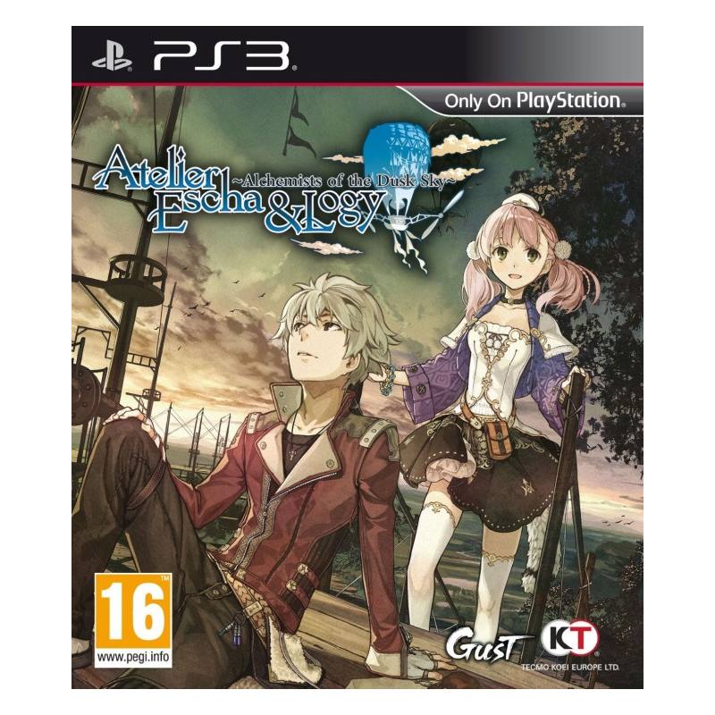 کاور بازی Atelier Escha & Logy: Alchemists of the Dusk Sky برای PS3