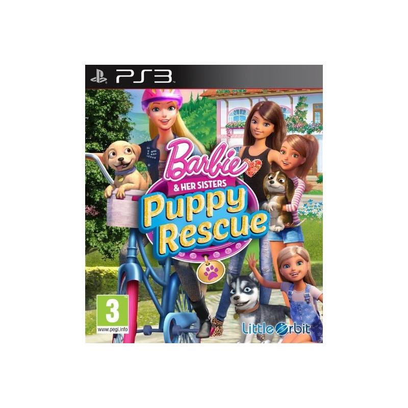 کاور بازی Barbie & Her Sisters: Puppy Rescue برای PS3