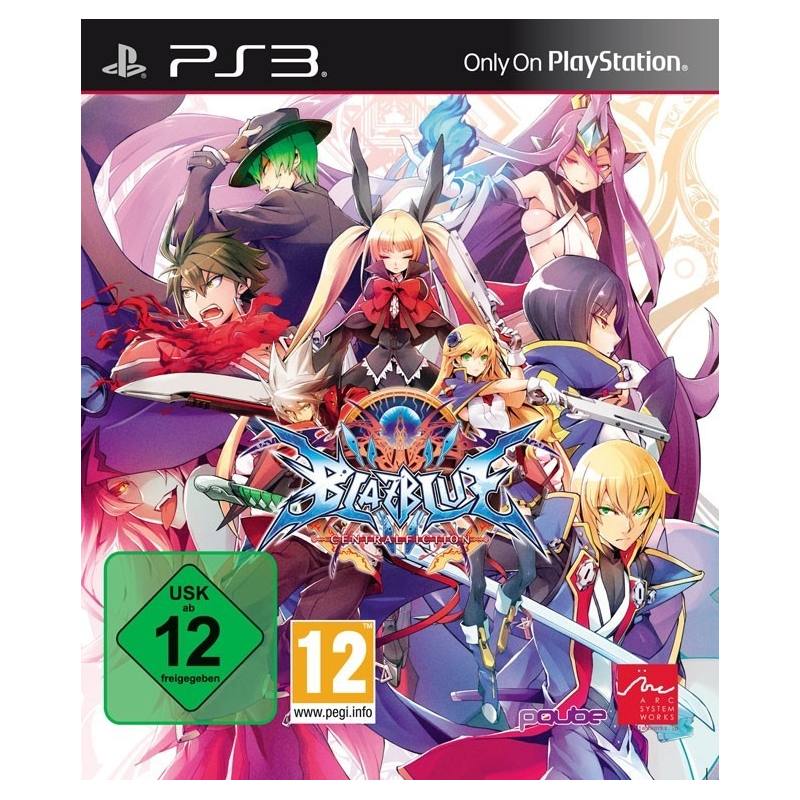 کاور بازی BlazBlue: Central Fiction برای PS3