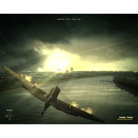 اسکرین شات و تصویر گیم پلی بازی Blazing Angels: Squadrons of WWII نسخه PS3 تصویر 4 اسکرین شات و تصویر گیم پلی بازی Blazing Angels: Squadrons of WWII نسخه PS3 تصویر 4