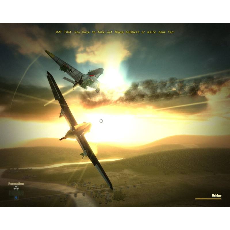 اسکرین شات و تصویر گیم پلی بازی Blazing Angels: Squadrons of WWII نسخه PS3 تصویر 6