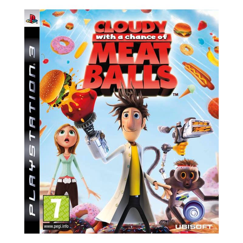 کاور بازی Cloudy with a Chance of Meatballs برای PS3