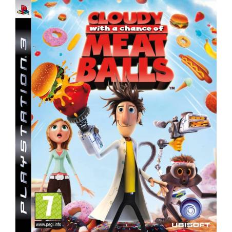 کاور بازی Cloudy with a Chance of Meatballs برای PS3 کاور بازی Cloudy with a Chance of Meatballs برای PS3