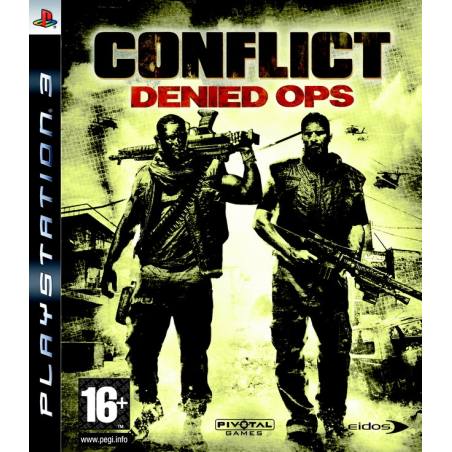 کاور بازی Conflict: Denied Ops برای PS3 کاور بازی Conflict: Denied Ops برای PS3
