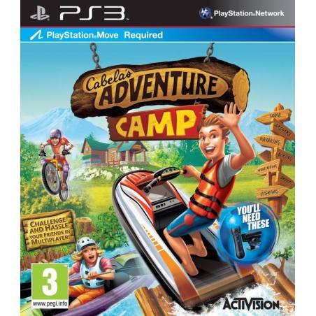 کاور بازی Cabela's Adventure Camp برای PS3 کاور بازی Cabela's Adventure Camp برای PS3