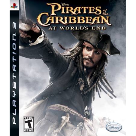 کاور بازی Pirates of the Caribbean: At World's End برای PS3